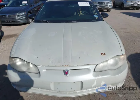 2001 Chevrolet Monte Carlo Ss из США, поврежденный, VIN 2G1WX15K519304334